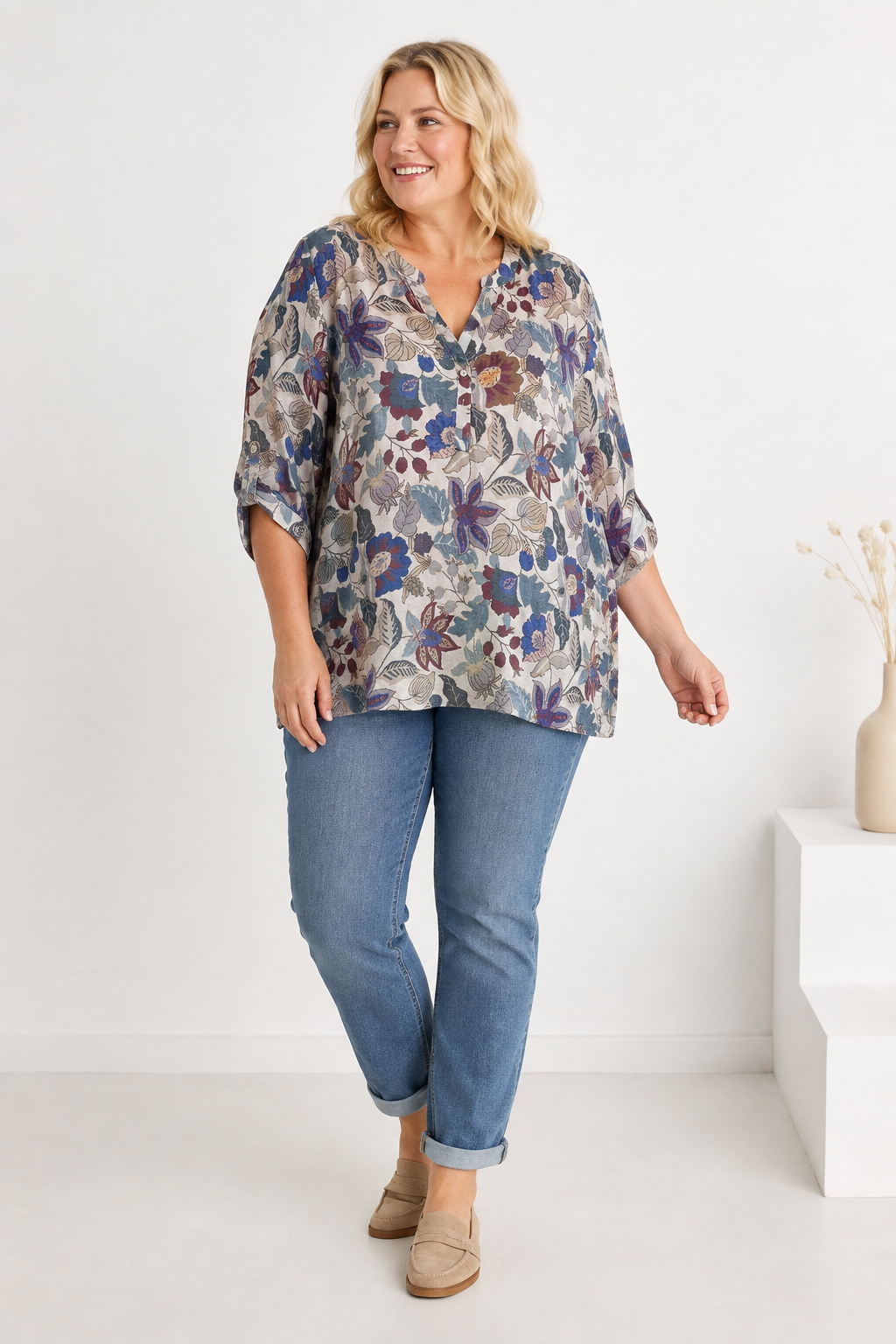 Blouse SIA bleu