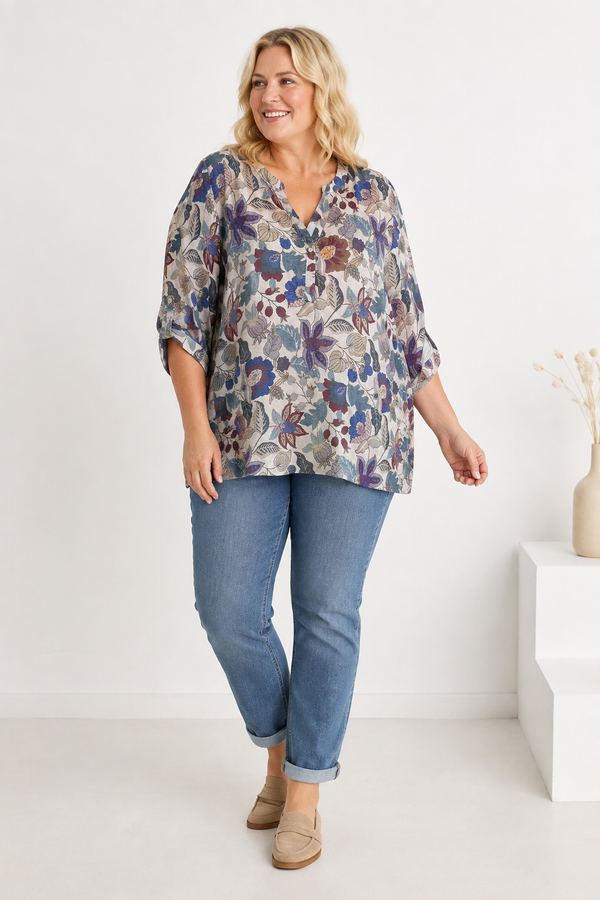 Blouse SIA bleu