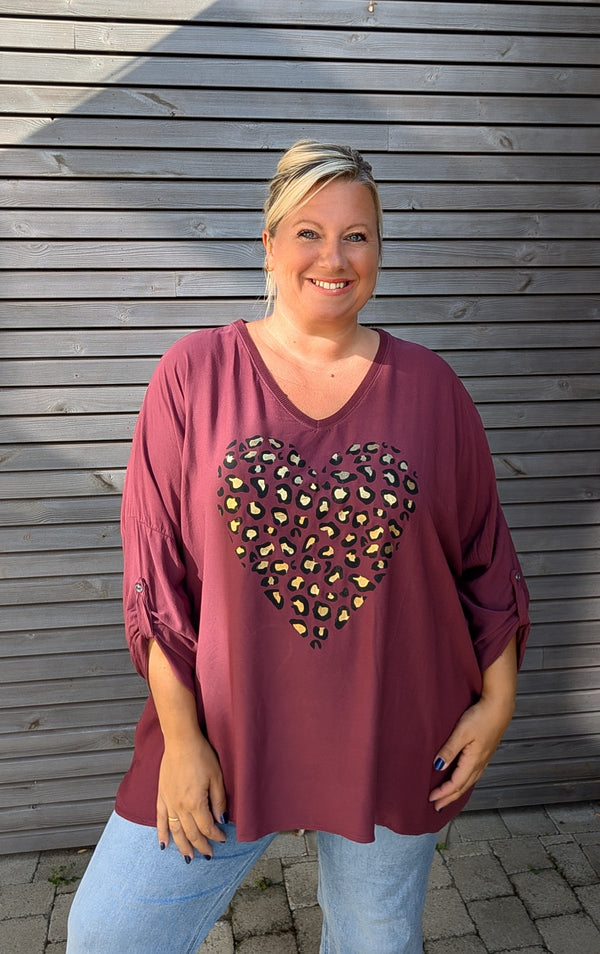 Blouse PLUS léopard