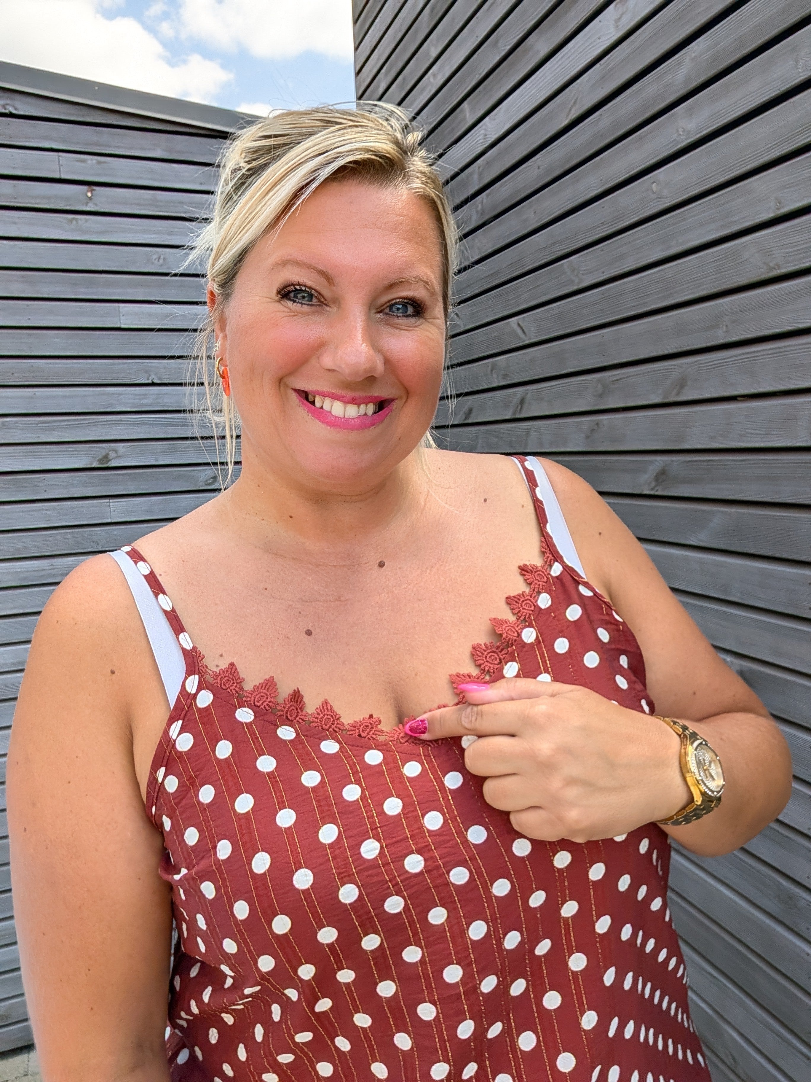Top à pois