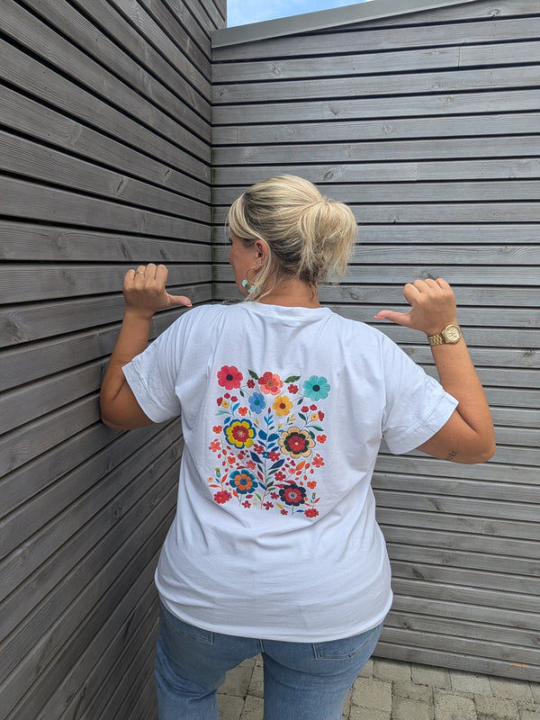 Tee shirt FLEURI