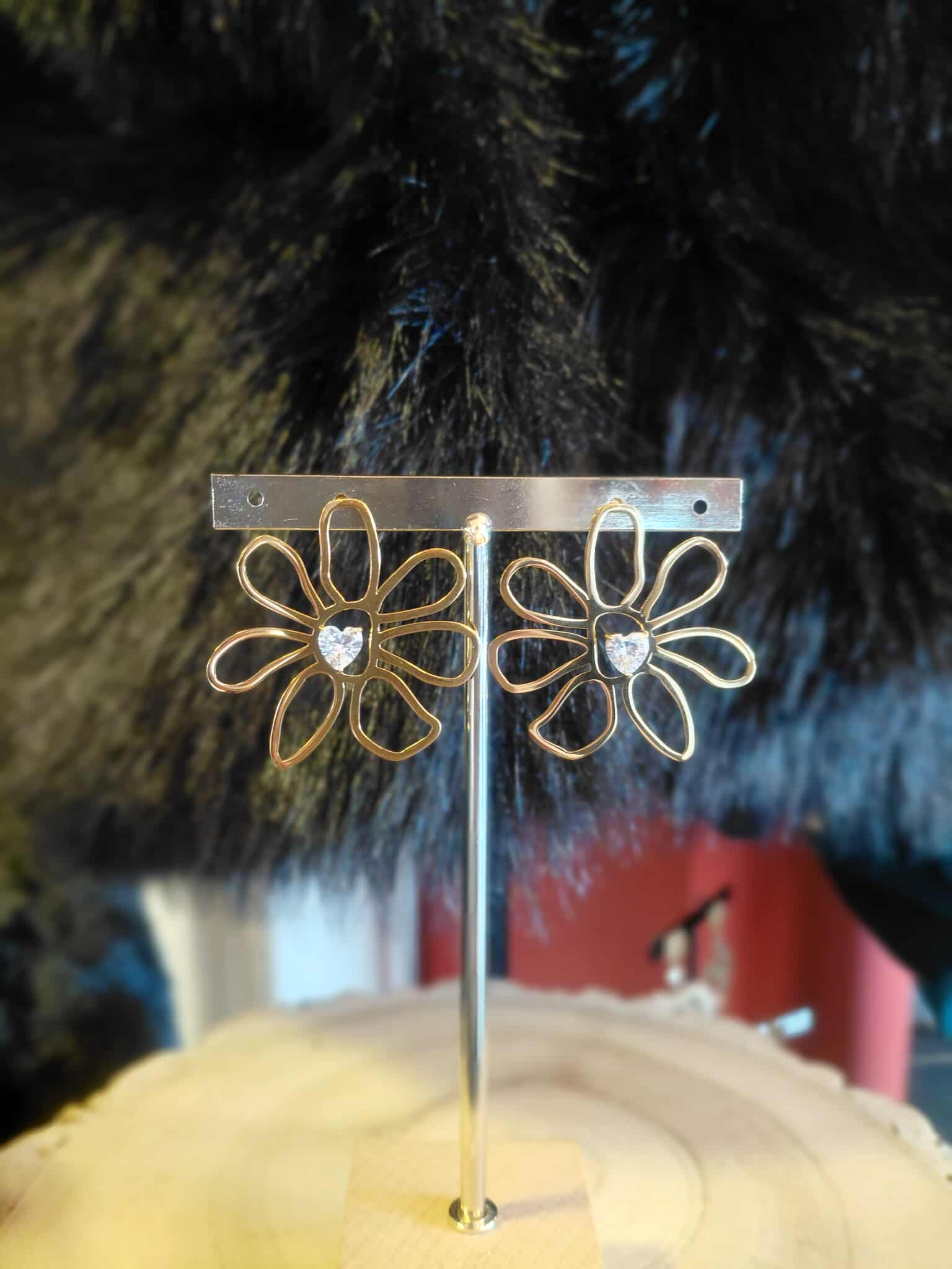 Boucle d'oreilles FLEURS