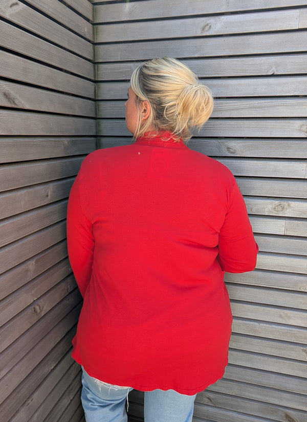 Blazer/Gilet rouge
