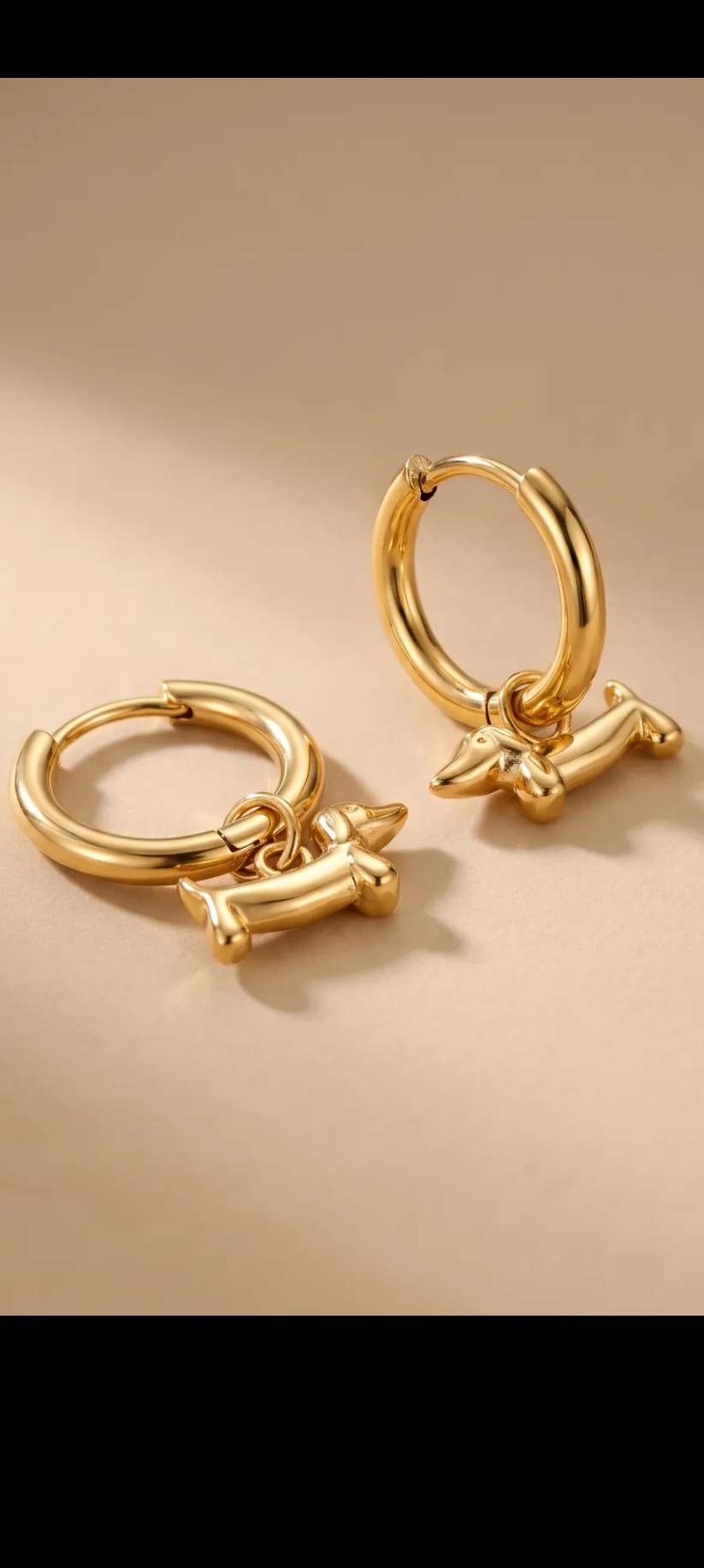 Boucles d'oreilles TECKEL