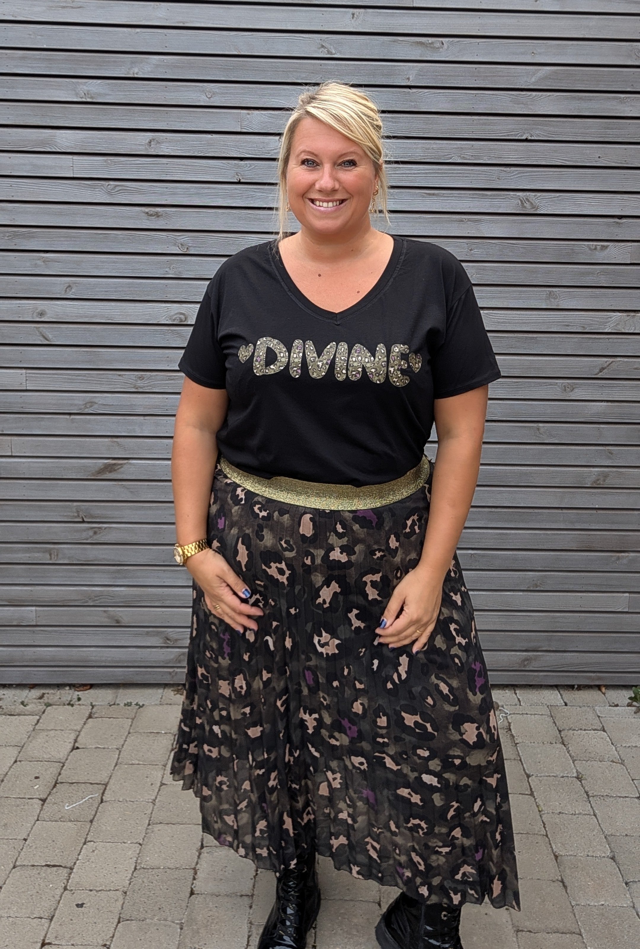 Tee shirt DIVINE kaki