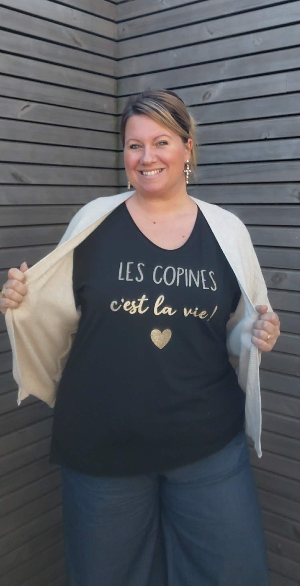Tee shirt COPINE noir