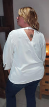 Blouse CLOTHILDE blanche