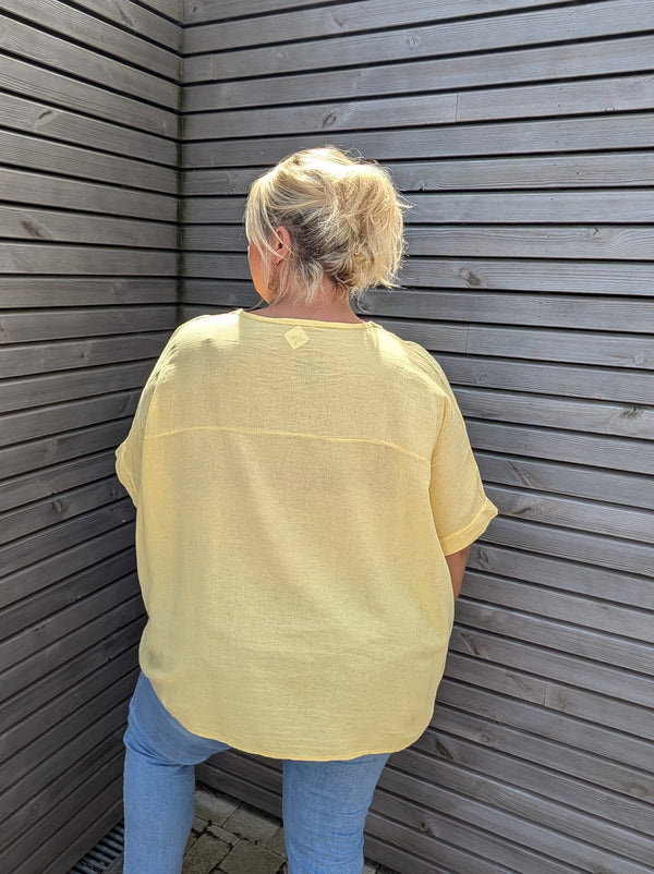 Blouse VILAMOURA jaune