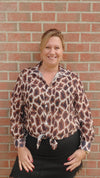 Chemisier LEOPARD