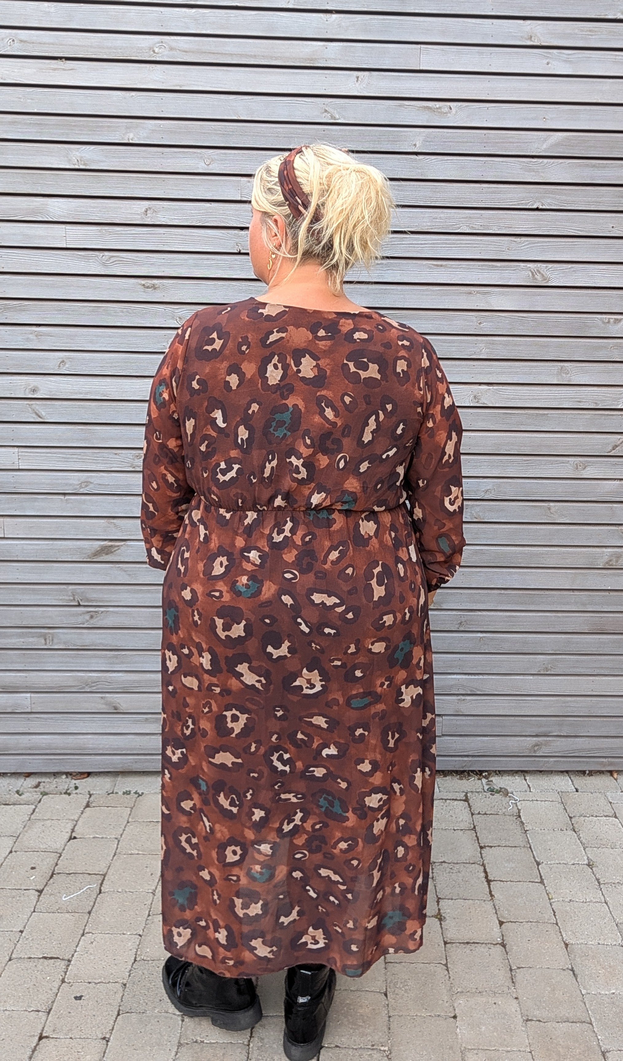 Robe SOLENE brune