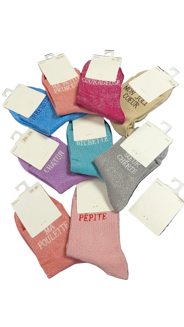 Chaussette à paillettes ENFANT