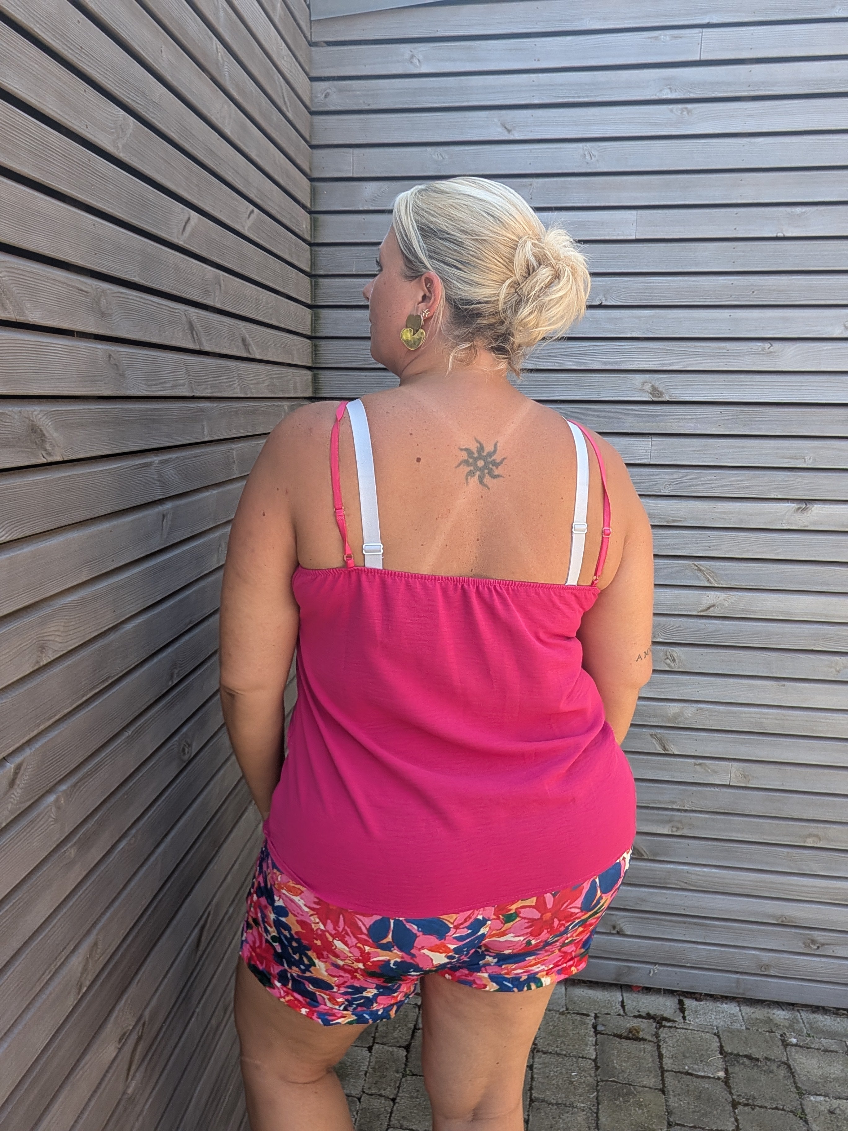 Top GiGi fushia