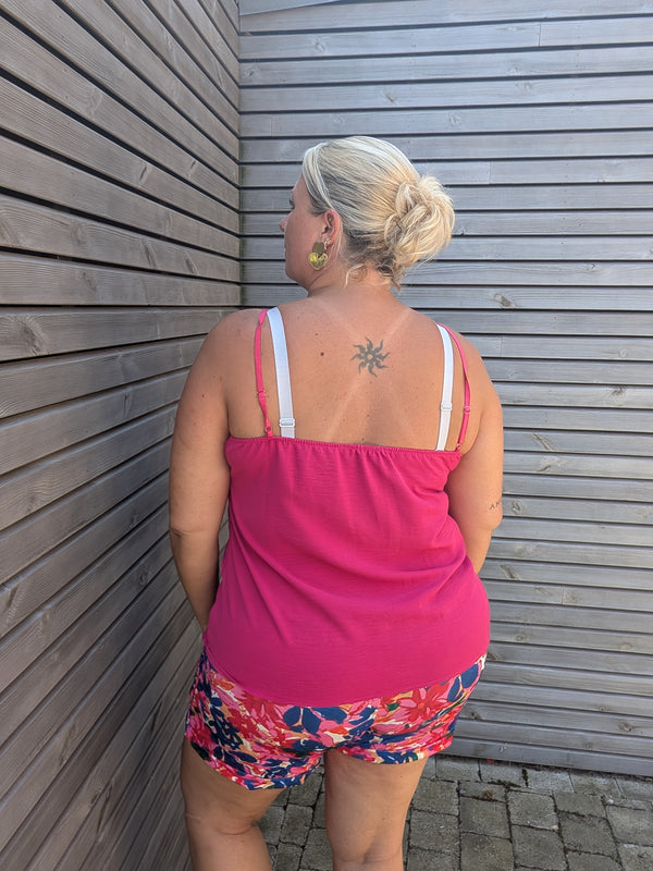 Top GiGi fushia