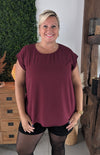 Blouse MALO bordeaux