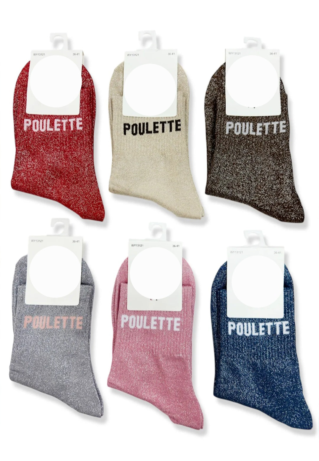Chaussette à paillettes ADULTE