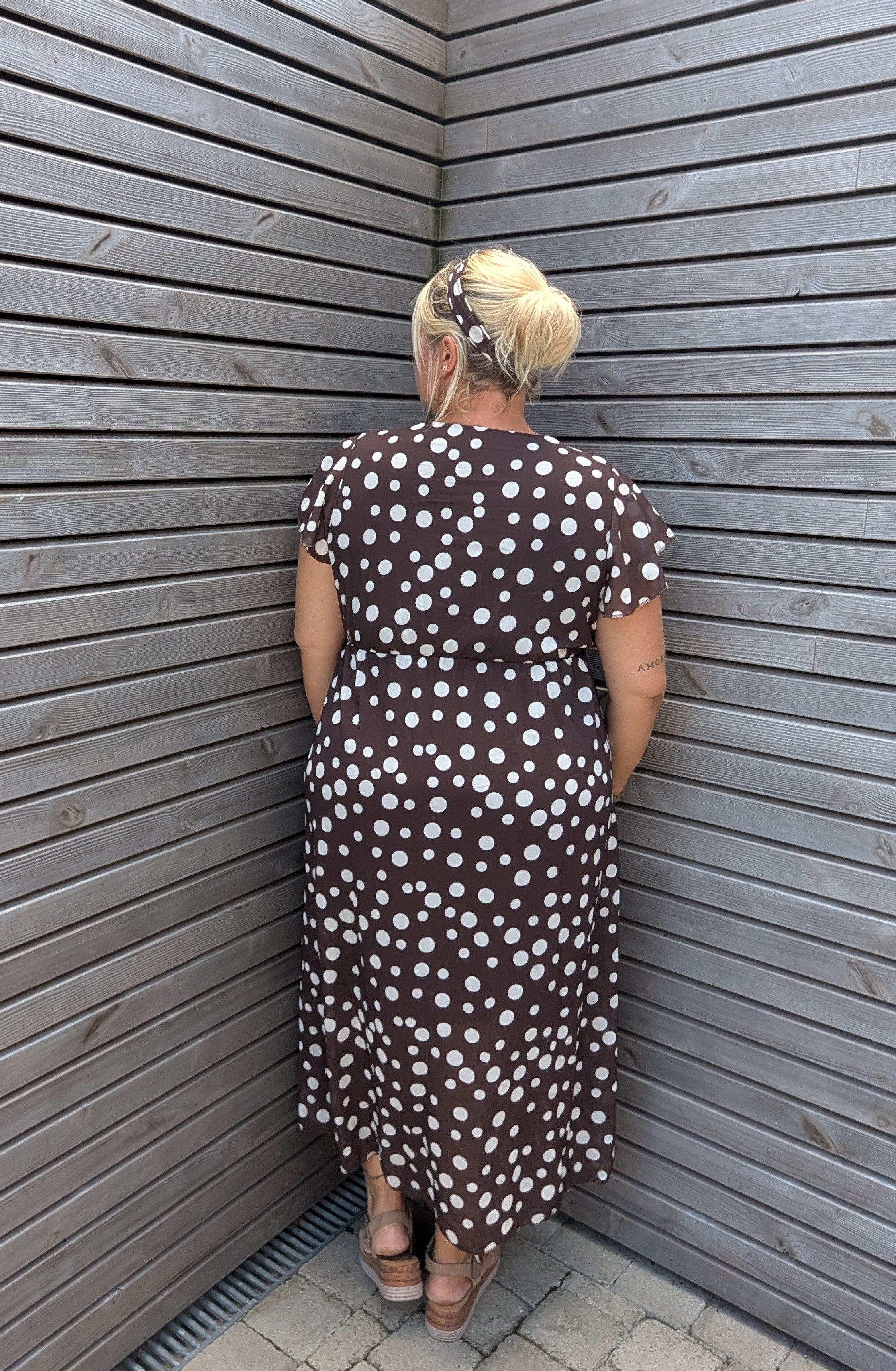 Robe POIS chocolat