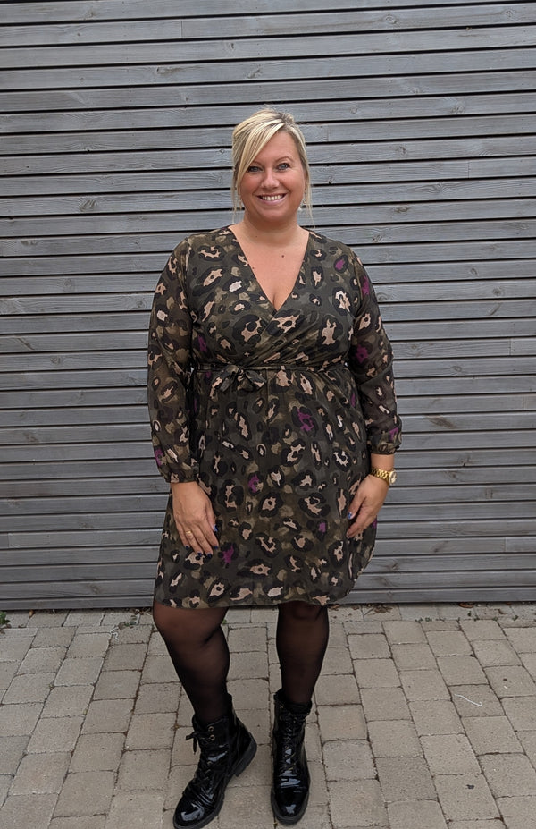 Robe LAORA kaki