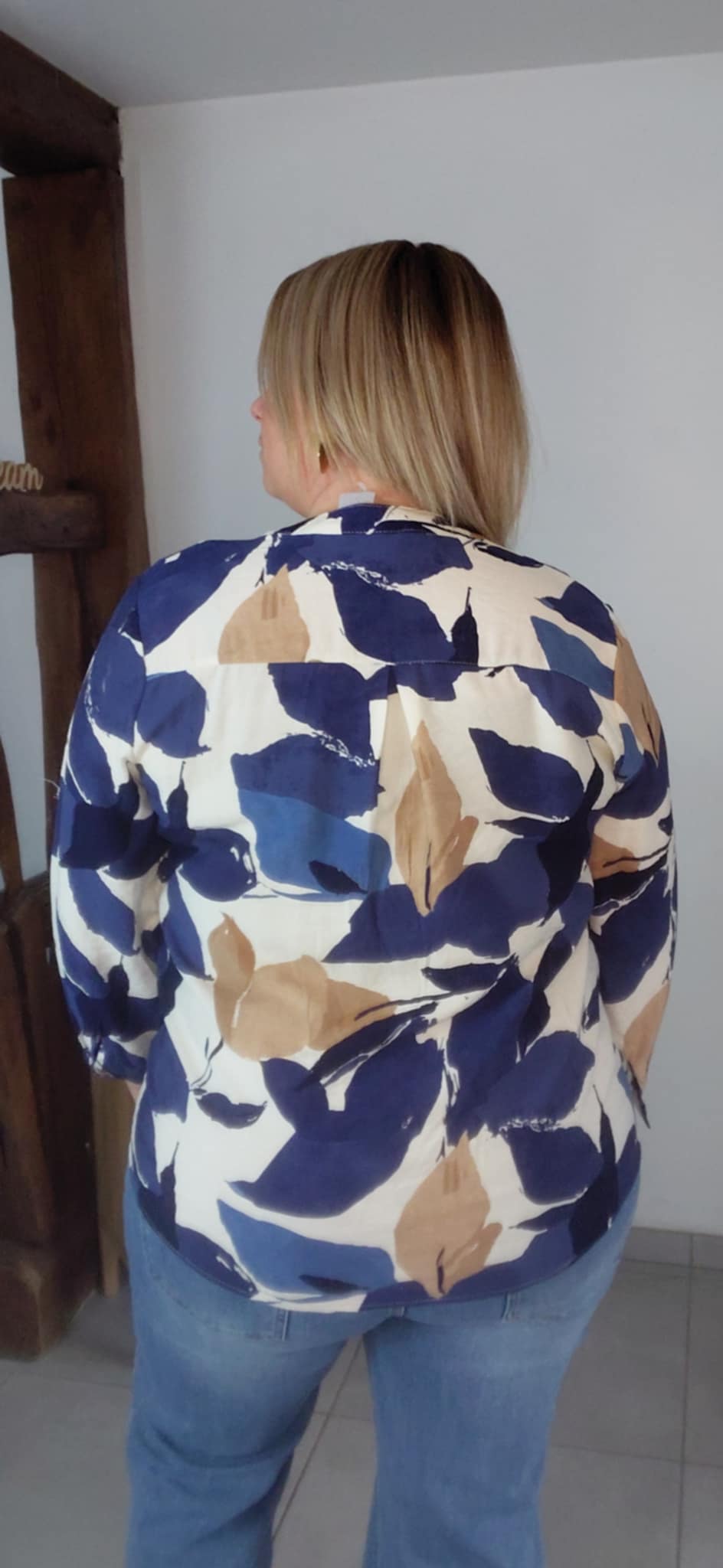 Blouse MELISSA marine