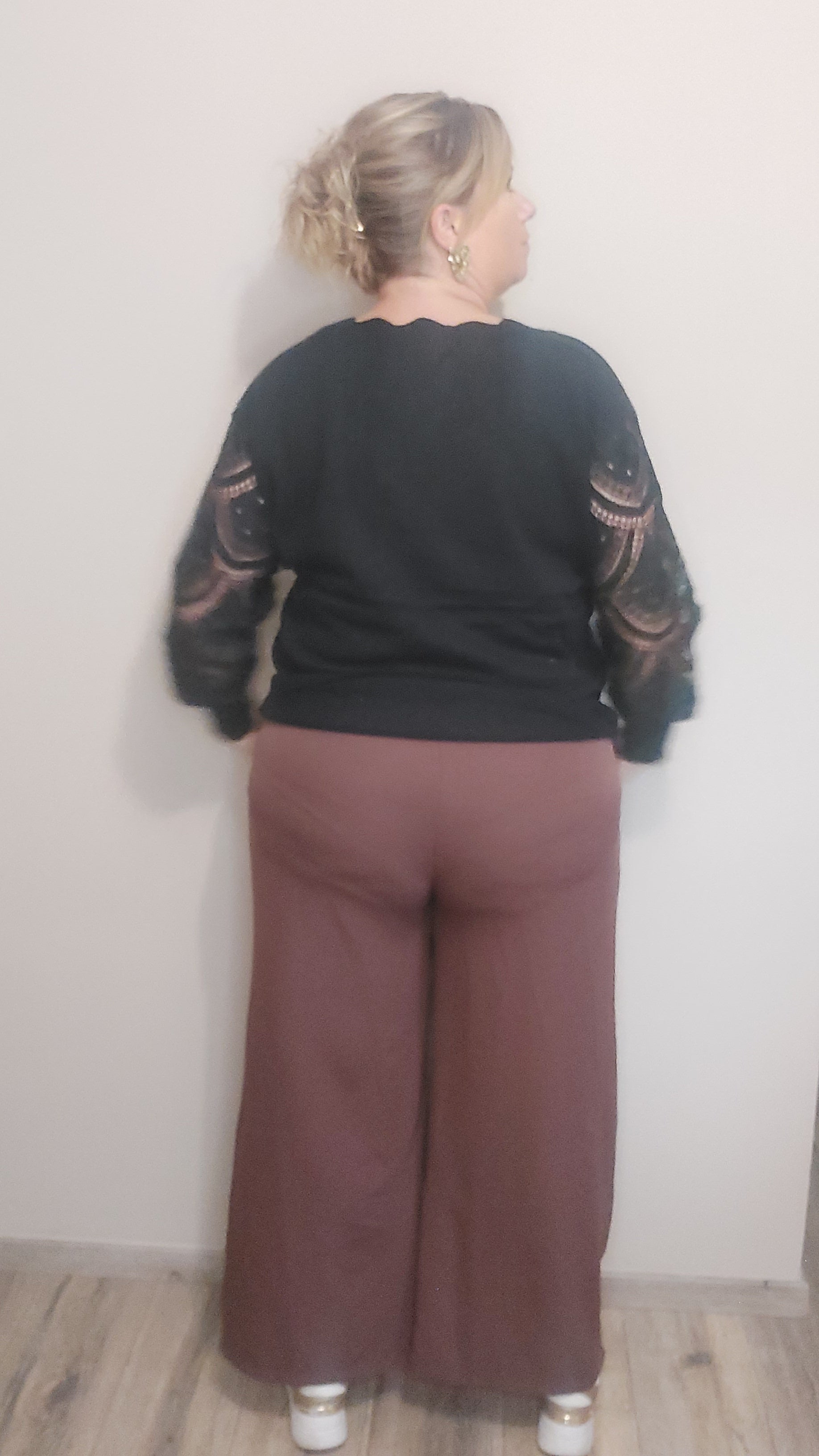 Pantalon MATHILDA marron
