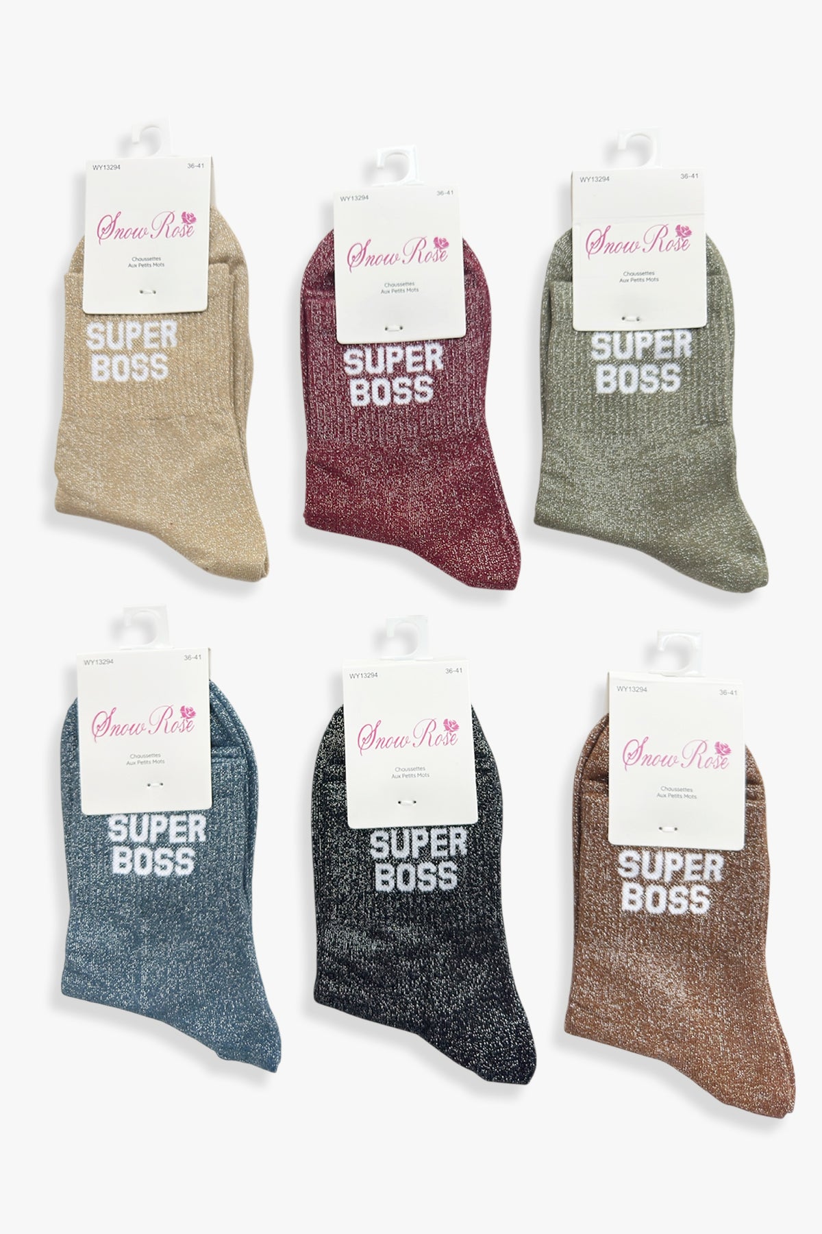 Chaussette à paillettes ADULTE