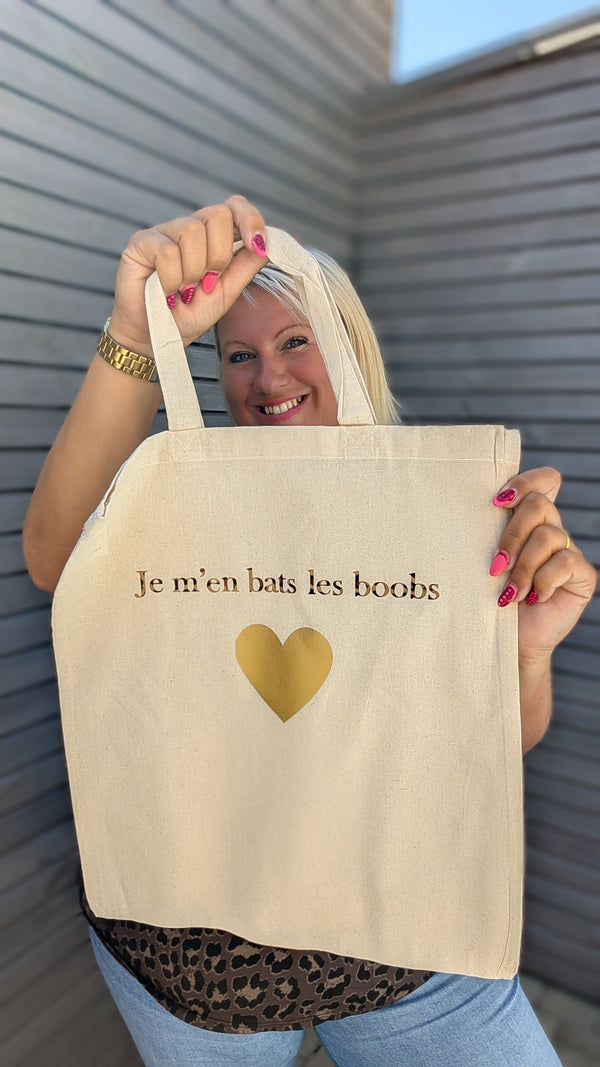 Sac JE M'EN BATS LES BOOBS