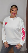 Pull ICONIC blanc