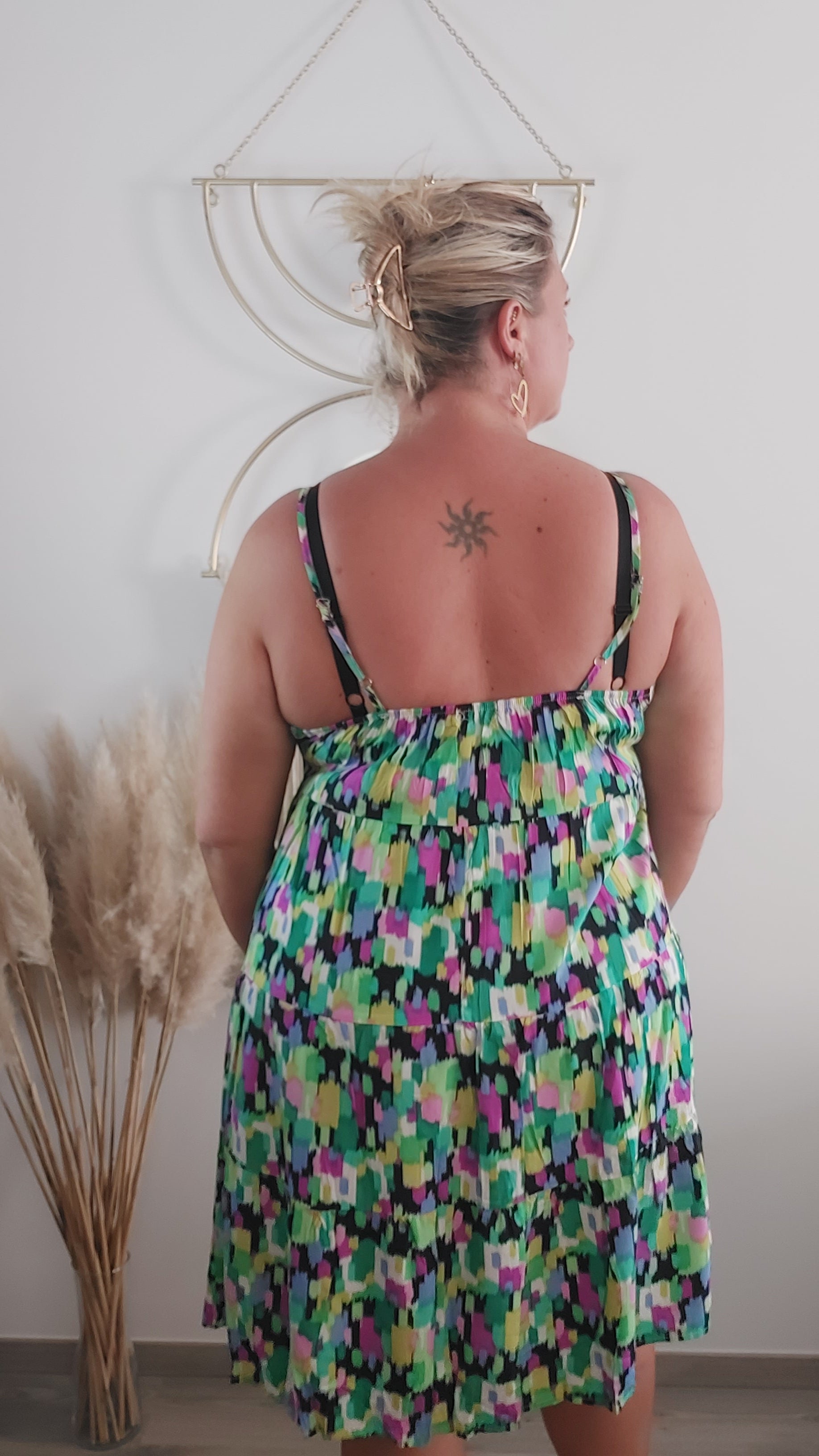 Robe ESTIVAL verte