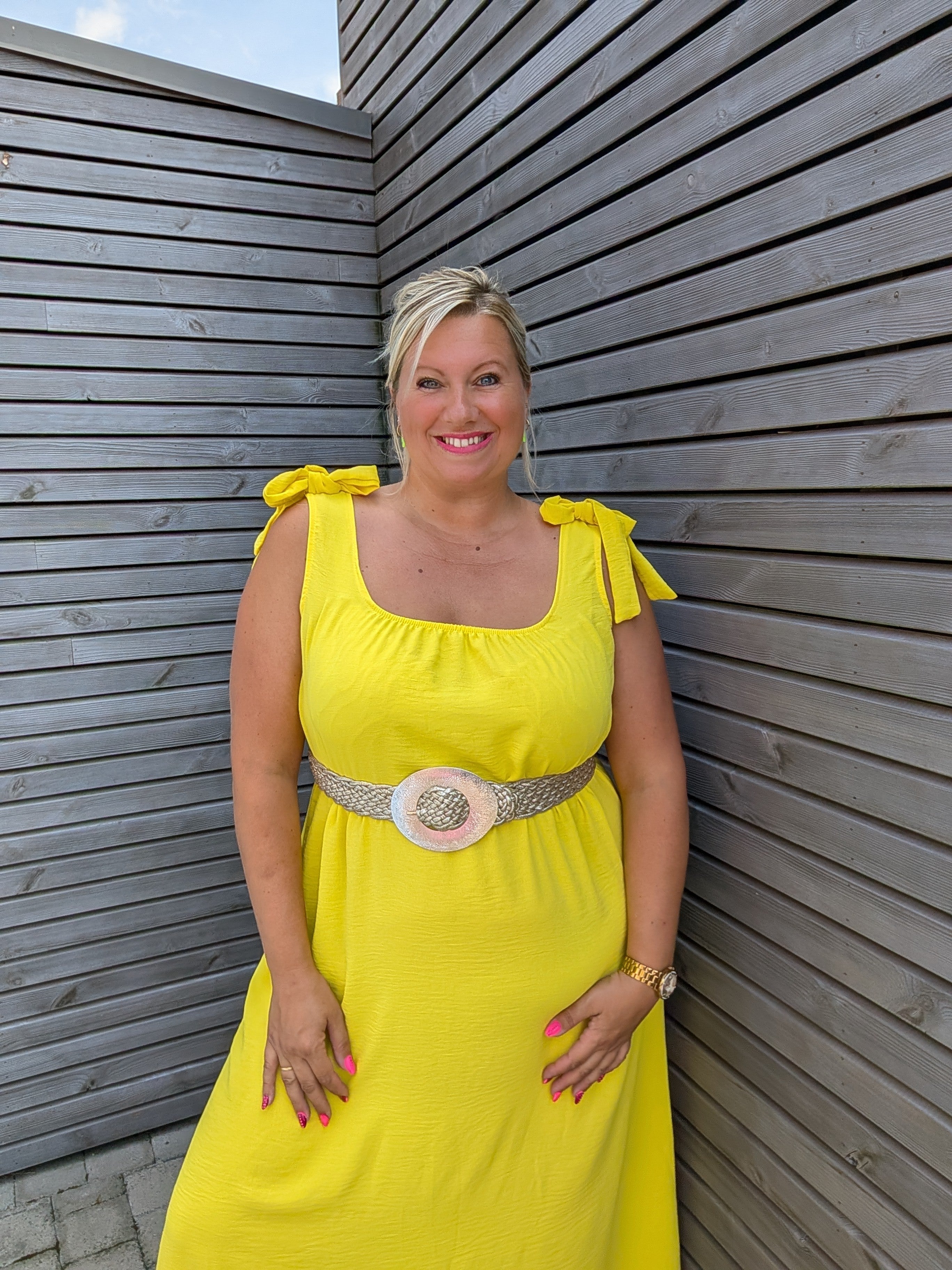 Robe SWEETY jaune
