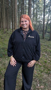 Veste en VELOURS noire