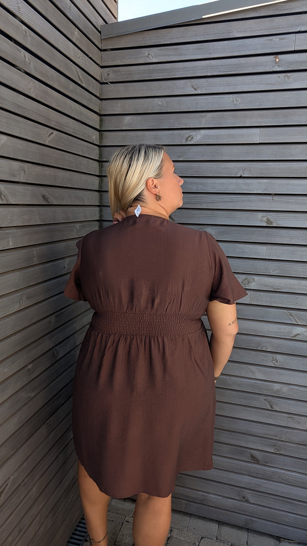 Robe ANIZA chocolat