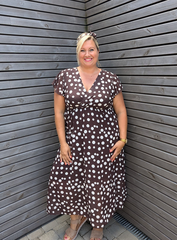 Robe POIS chocolat