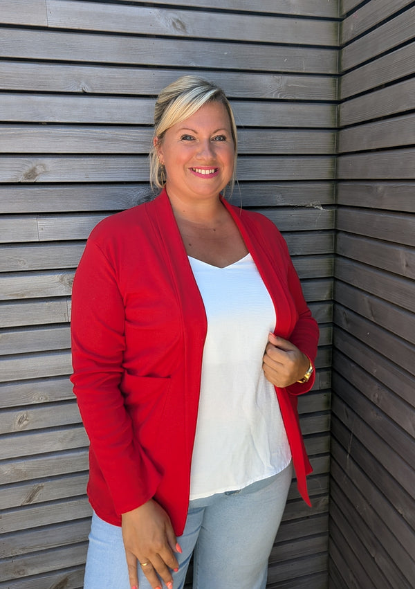 Blazer/Gilet rouge