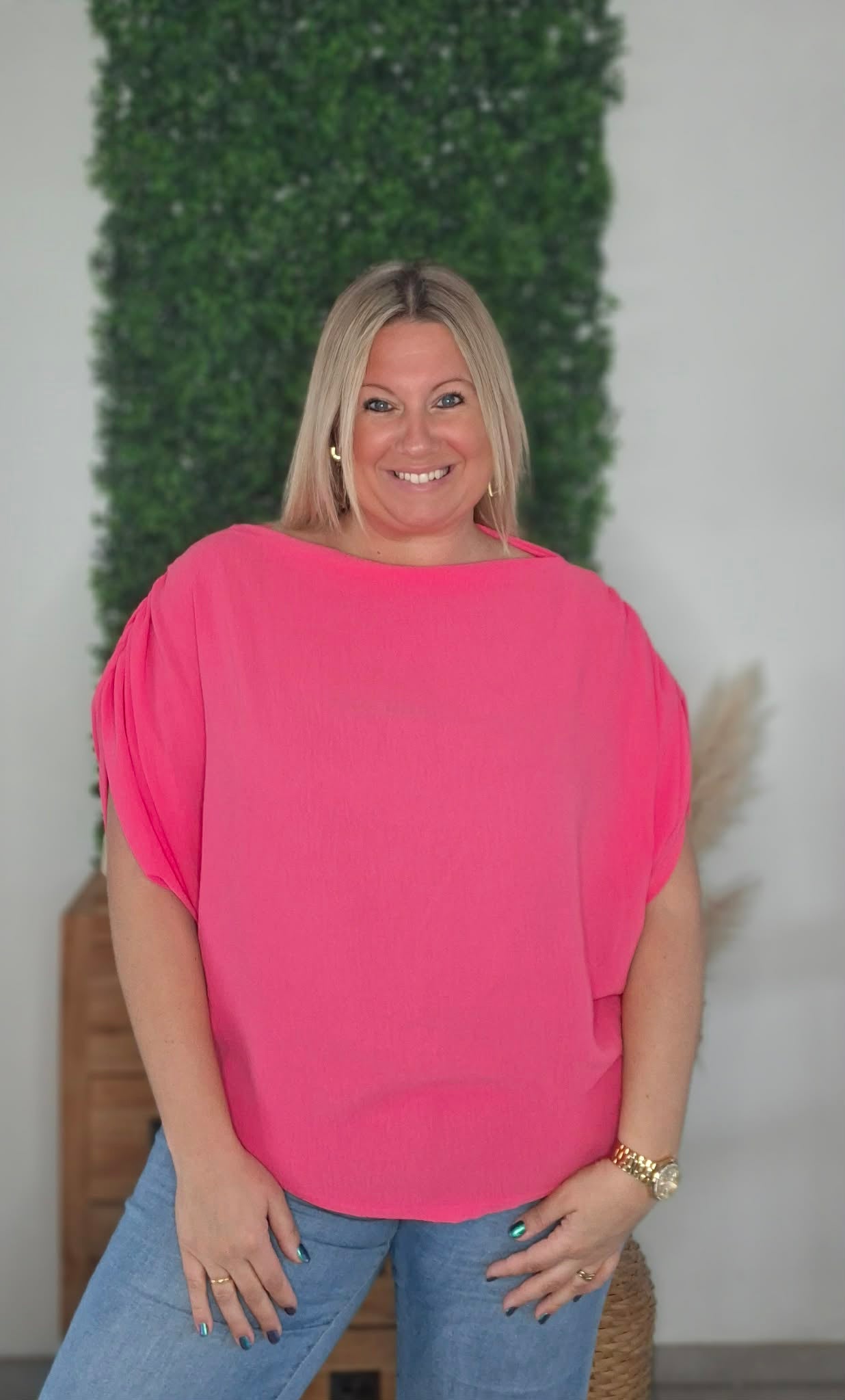 Blouse ELODIE fushia