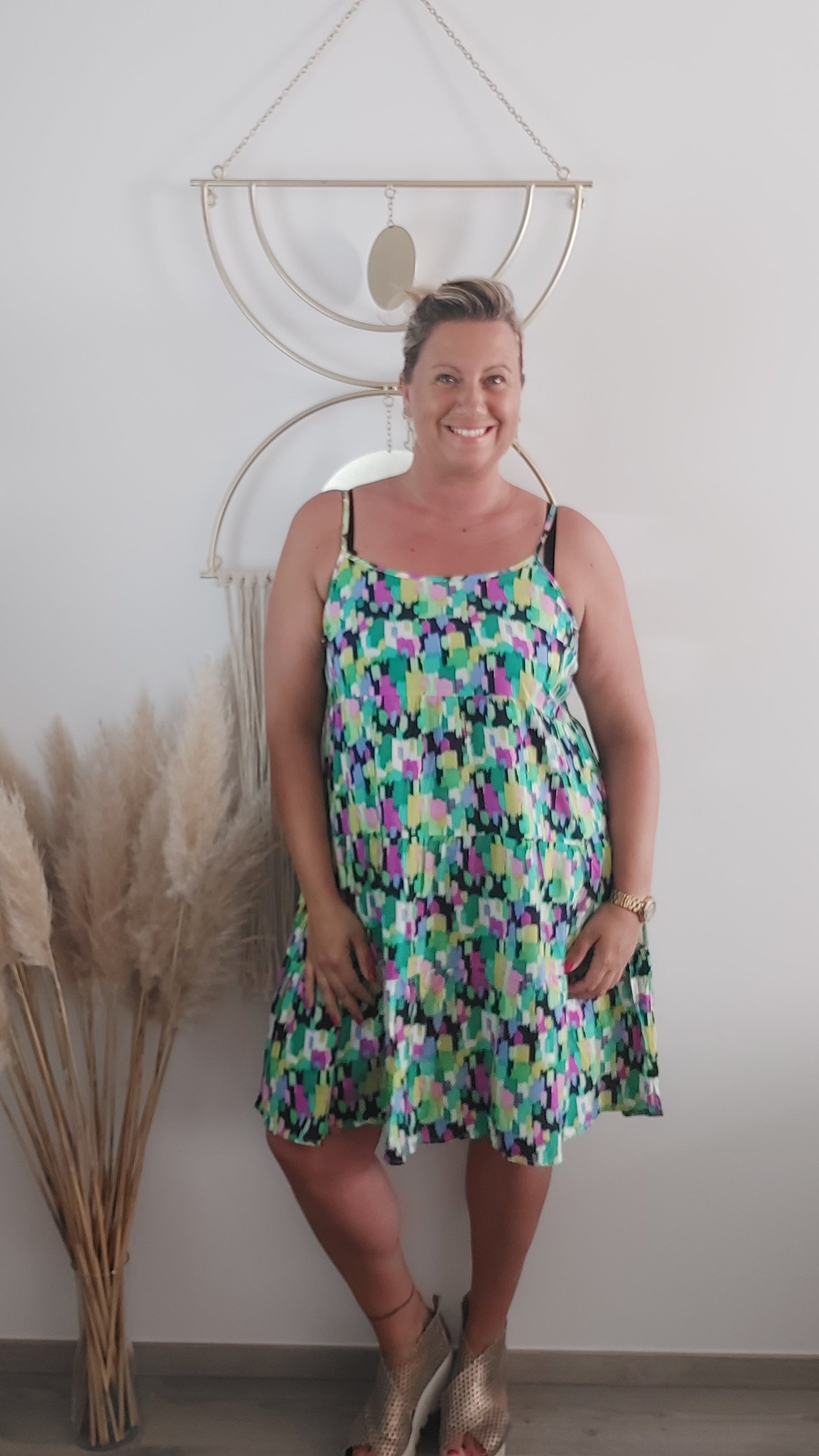 Robe ESTIVAL verte