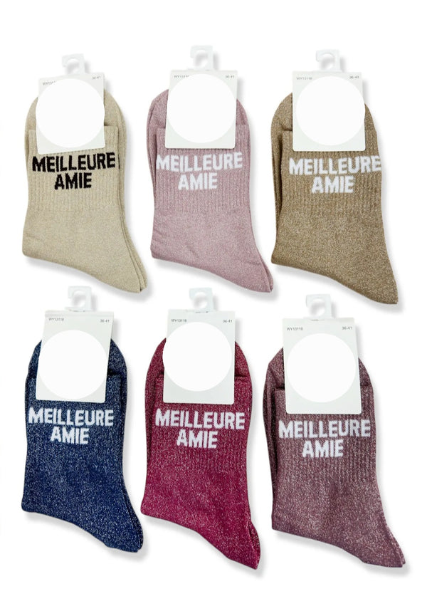 Chaussette à paillettes ADULTE