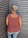 Top LUREX terracotta