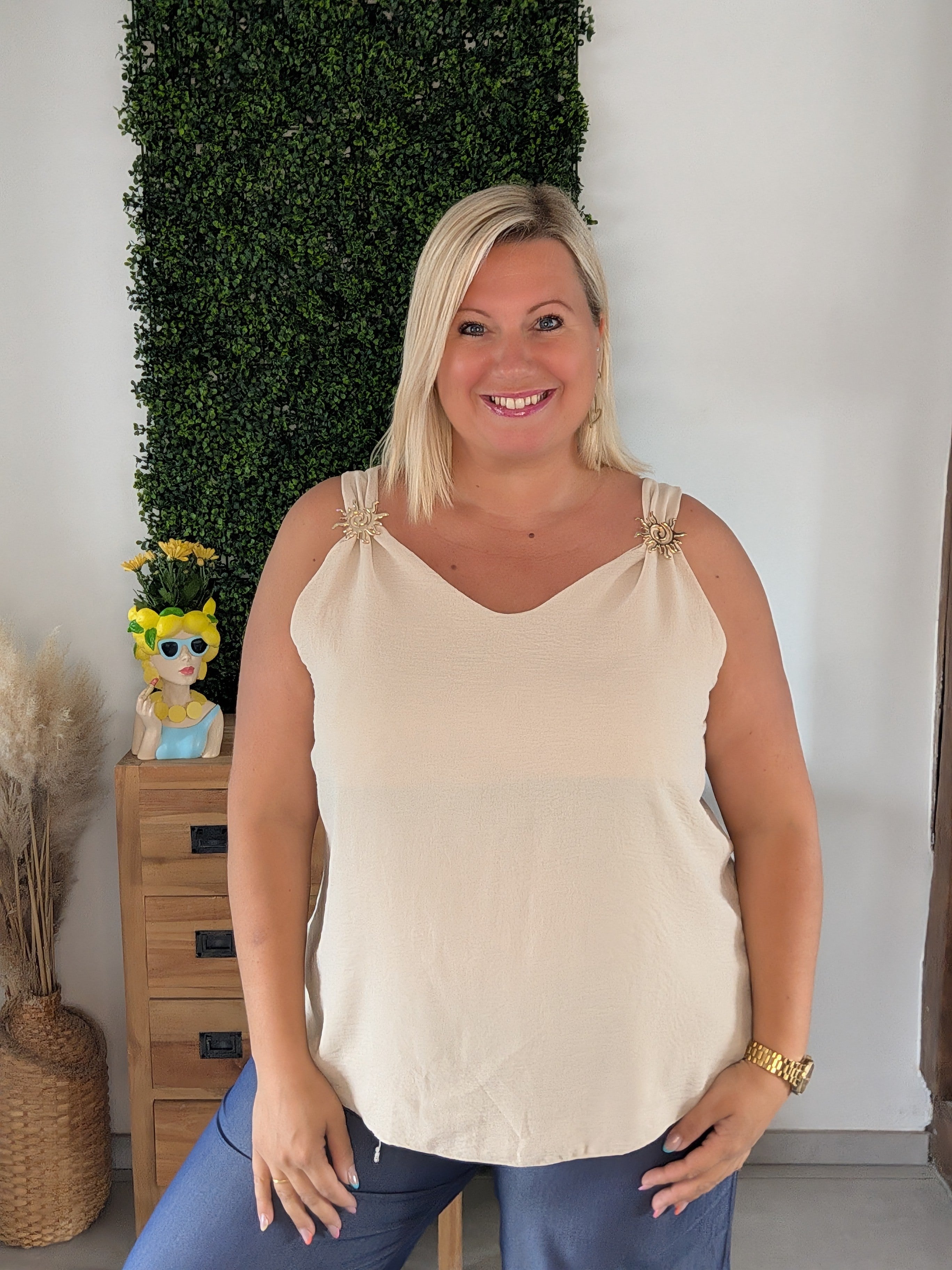 Blouse SOLEIL beige