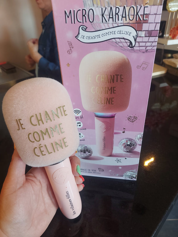 Micro "JE CHANTE COMME CELINE"