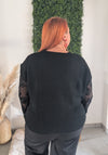 Pull sans manche MIRZA noir