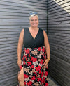 Combishort / robe IBIZA noire