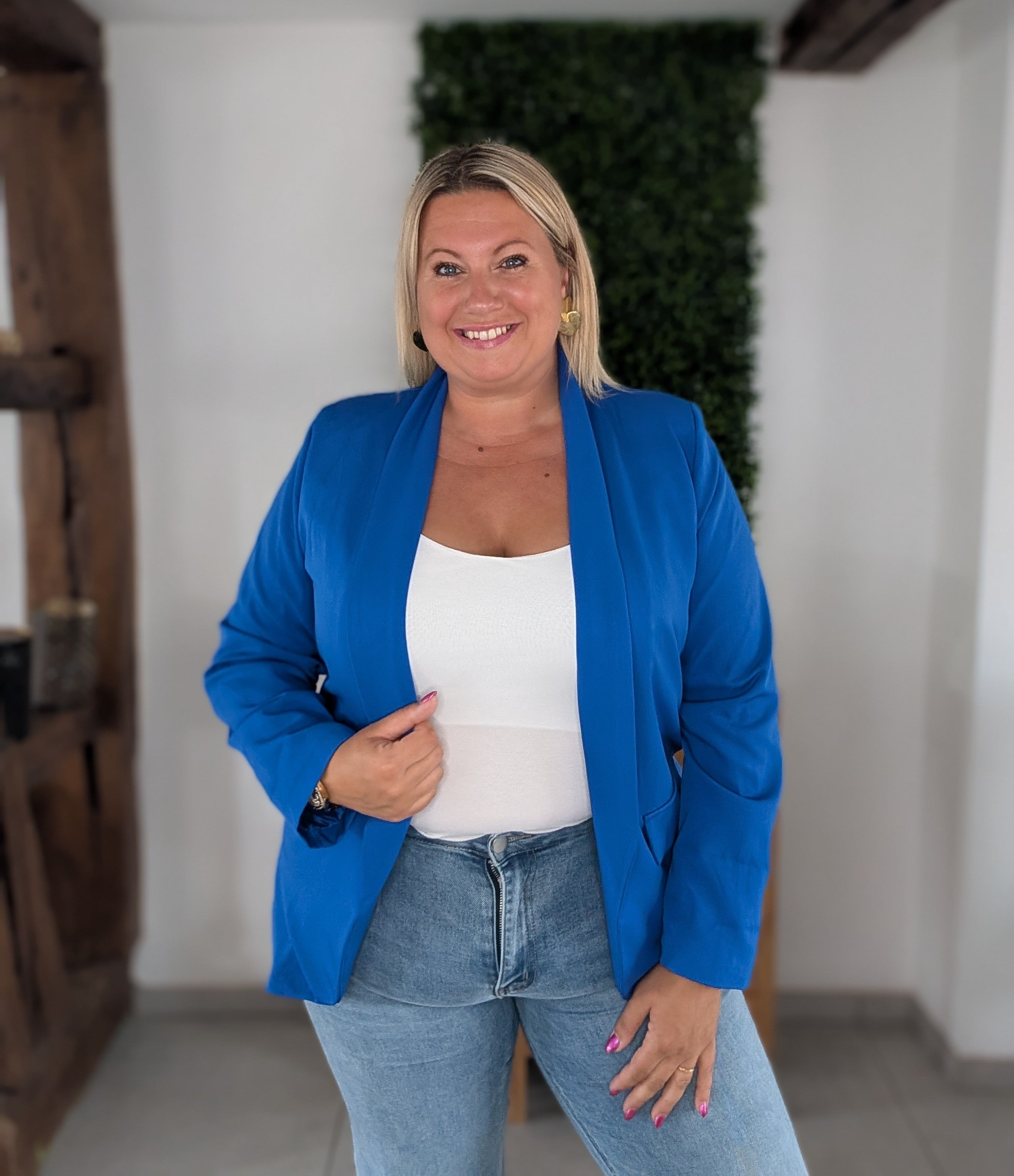 Blazer MARIE bleu roi