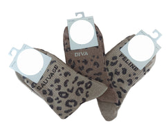 Chaussettes à paillettes LEOPARD