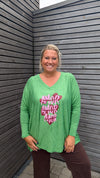 Pull AMOR plus vert