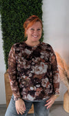 Blouse LYLA chocolat