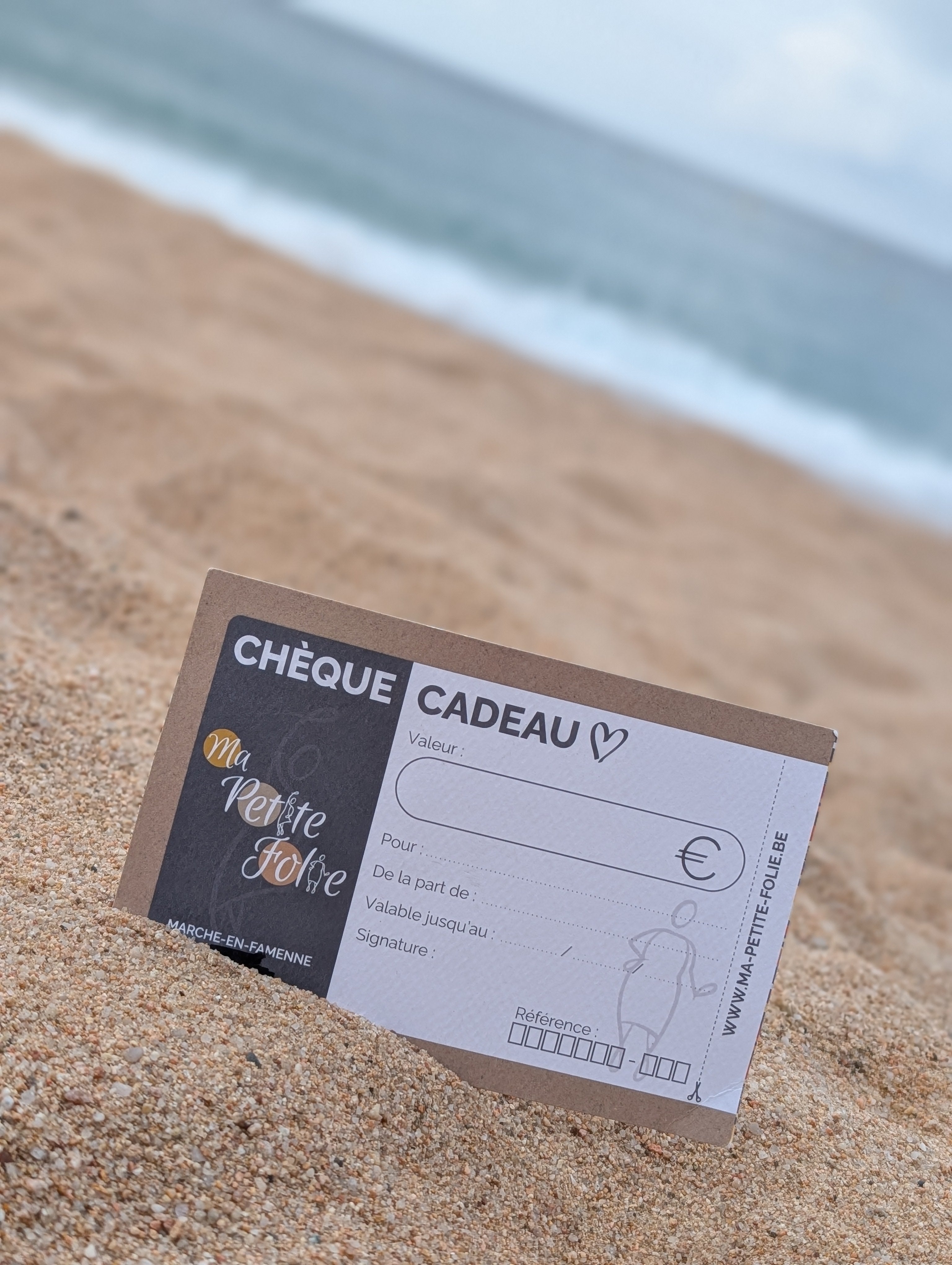 Chèque cadeau par Mail