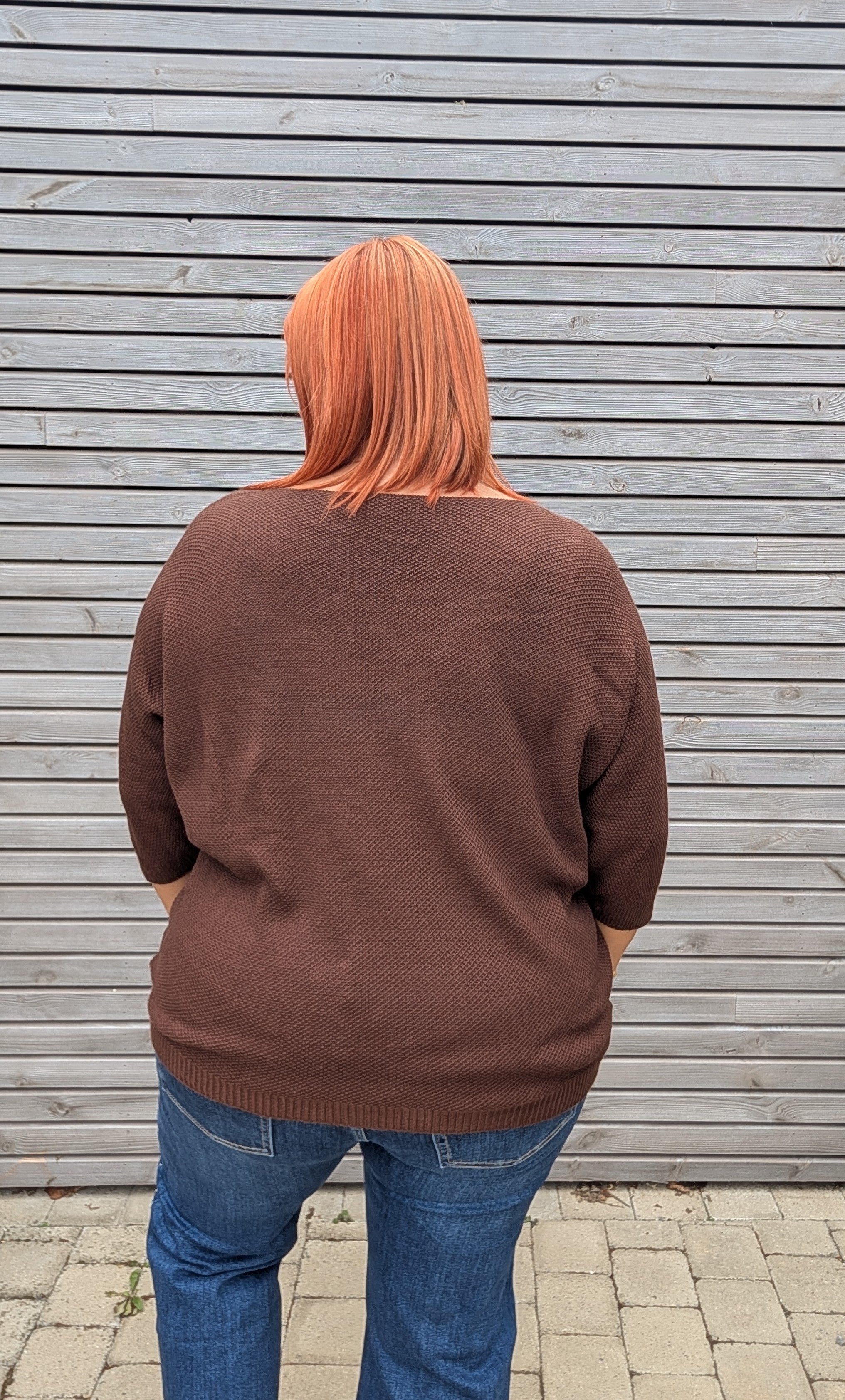 Pull HUGEL chocolat