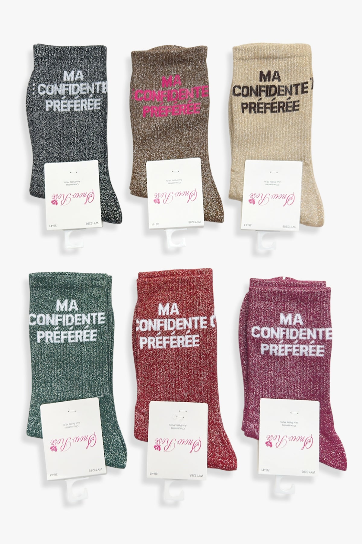 Chaussette à paillettes ADULTE