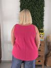 Blouse SOLEIL fushia
