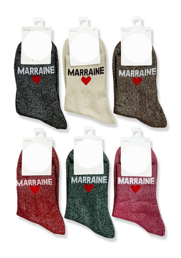 Chaussette à paillettes ADULTE