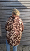 Veste suédine PLUS animal